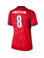 Anglie Elliot Anderson #8 Venkovní Dres pro Dámské MS 2026 Krátký Rukáv Anglie Elliot Anderson #8 Venkovní Dres pro Dámské MS 2026 Krátký Rukáv